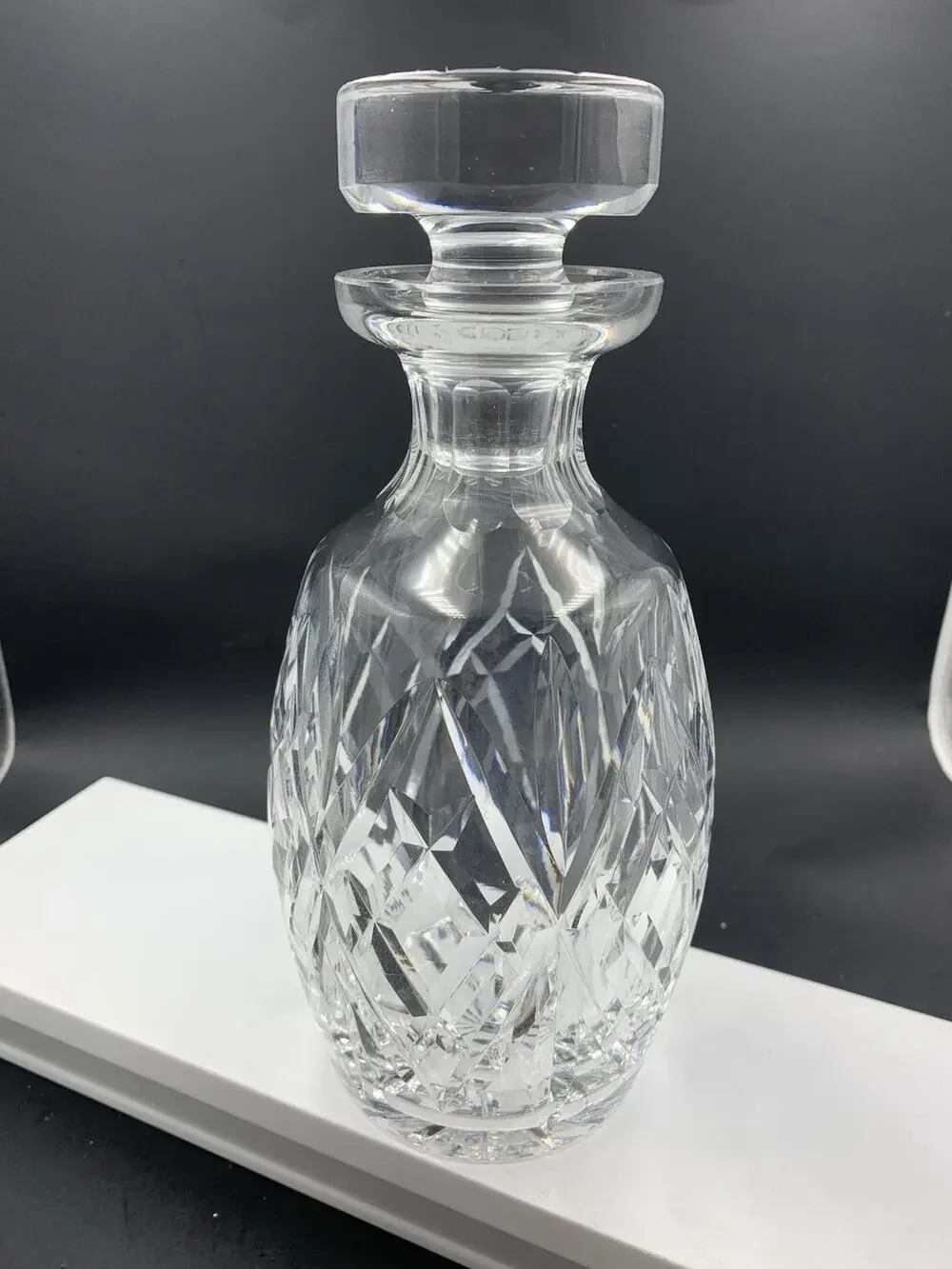 Vintage Waterford Crystal Lismore Spirit Decanter with Ball Stopper